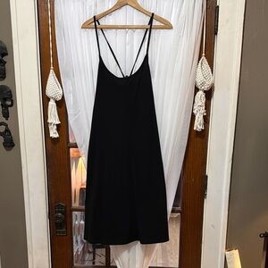 GAP, Casual Black Spaghetti Strap Dress. Size S.
